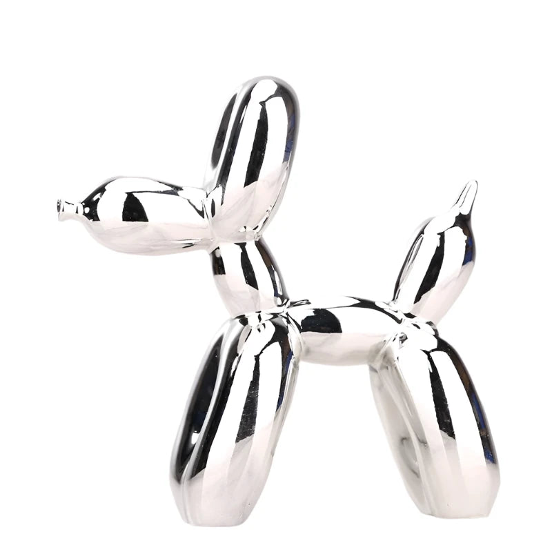 Mini Ceramic Balloon Dog Statue - Decorsimplycity