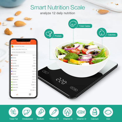 Smart Nutrition Kitchen Scale - Decorsimplycity