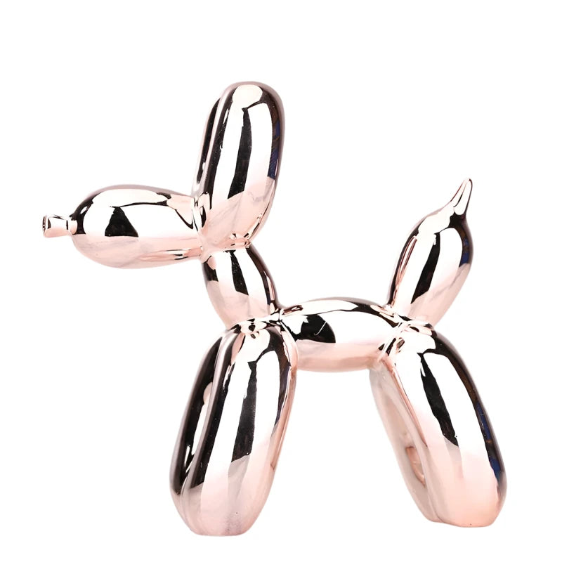 Mini Ceramic Balloon Dog Statue - Decorsimplycity